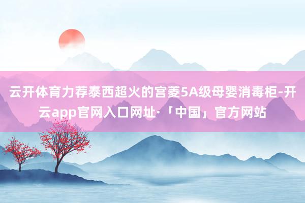 云开体育力荐泰西超火的宫菱5A级母婴消毒柜-开云app官网入口网址·「中国」官方网站